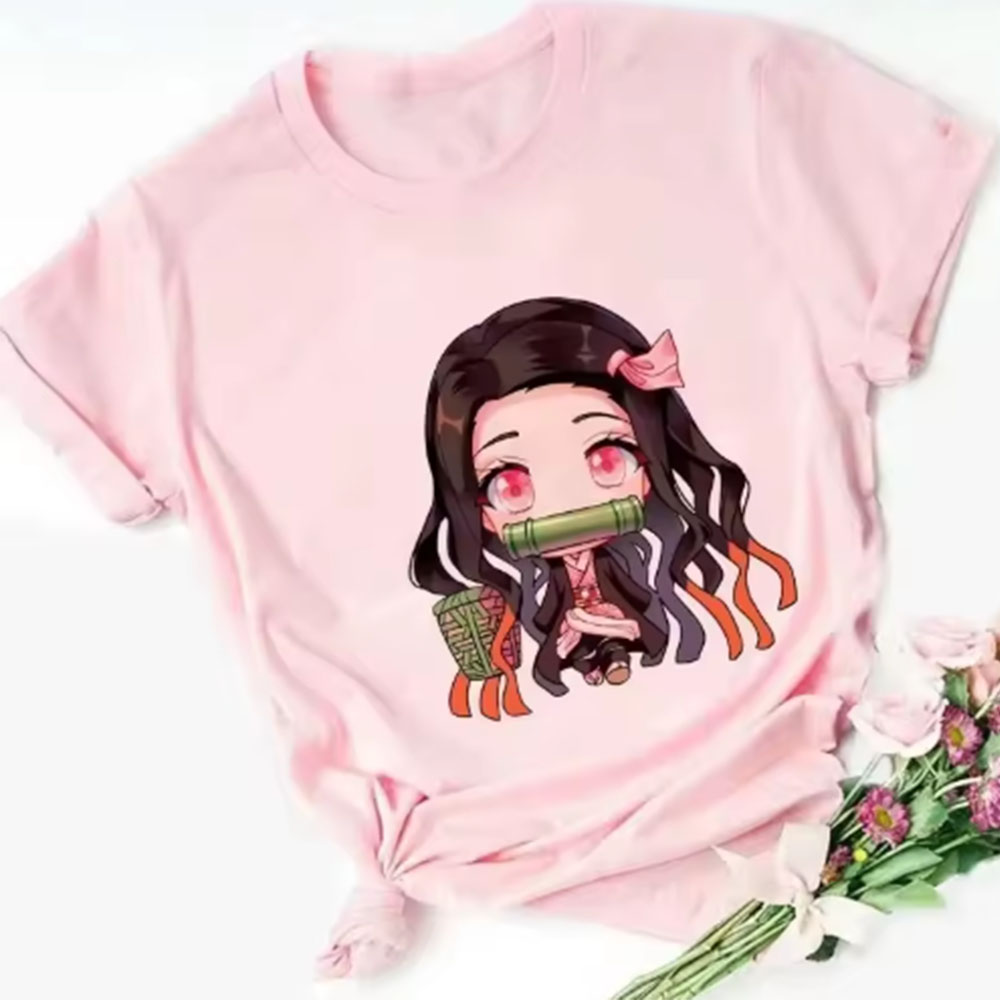 Camisetas Demon Slayer para Chicas